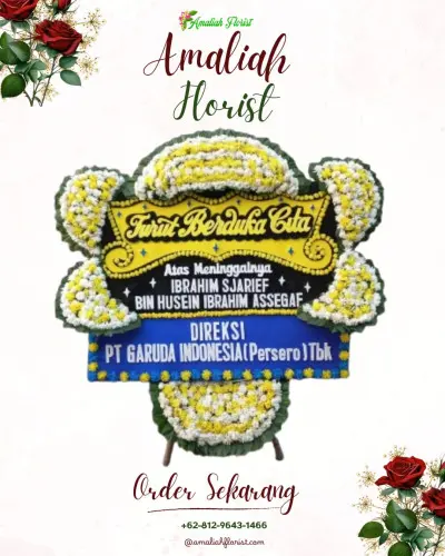 Papan Bunga Duka di Sapugarut